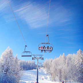 Wintersport Skigebied
